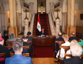 وزير الخارجية يلتقى بسفراء الدول الأوروبية المعتمدين فى القاهرة